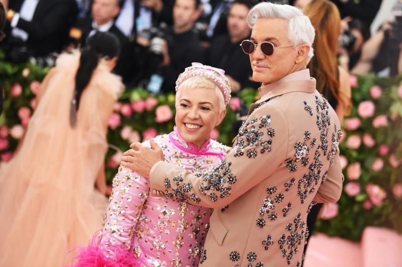 Baz Luhrmann și Catherine Martin, fotografiati la un eveniment monden