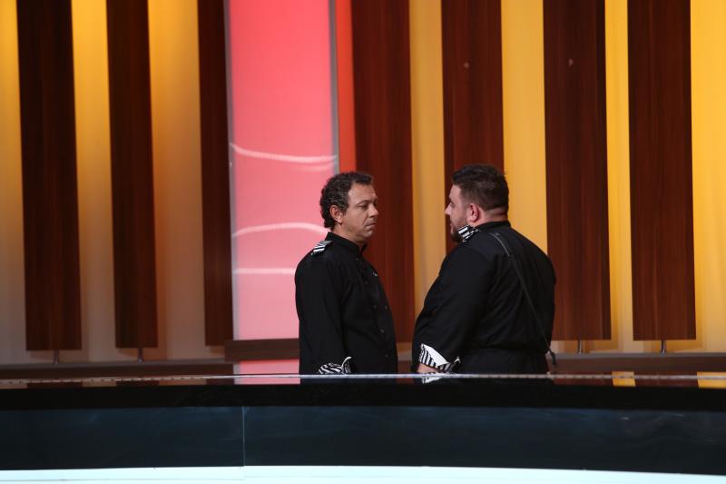 Sorin Bontea și Vlăduț Manoliu la „Chefi la cuțite”, sezonul 8