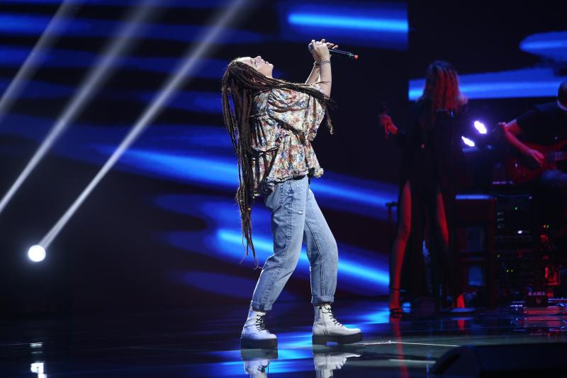 Andreea Dobre, pe scena X Factor