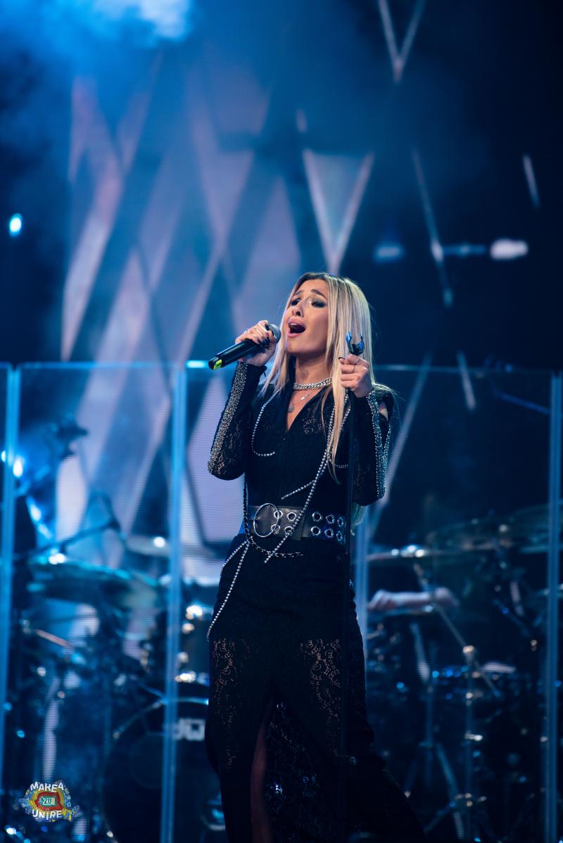 Alina Eremia, show total pe scenă la Marea Unire ZU