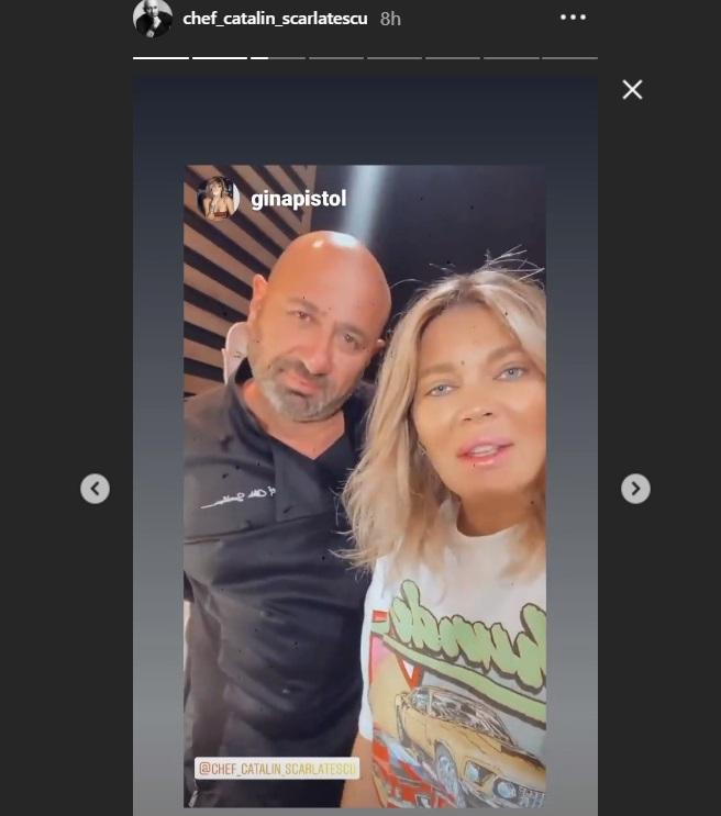 Gina Pistol, surpriză uriașă de la Cătălin Scărlătescu, la „Chefi la cuțite”! Ce s-a întâmplat în culise