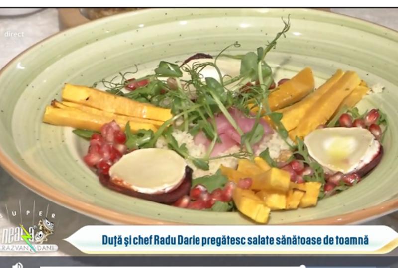 Idei de salate sănătoase și gustoase cu legume și fructe de toamnă