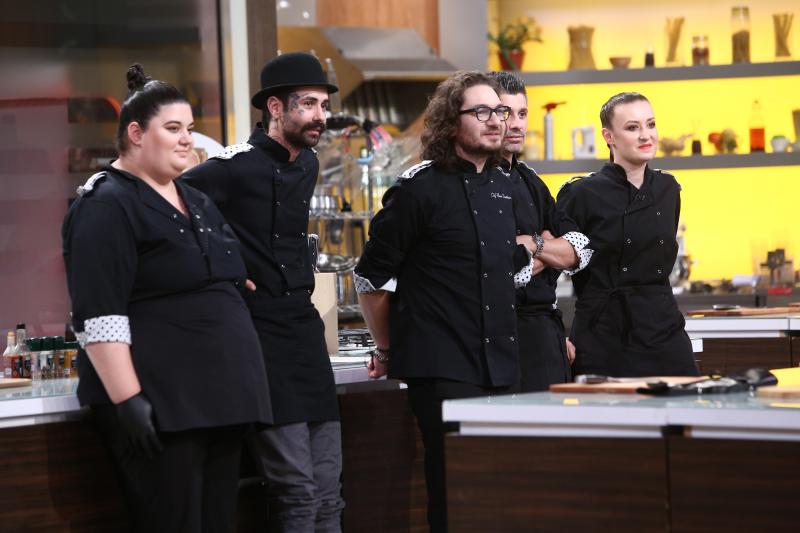Florin Dumitrescu și echipa sa, în sezonul 8 „Chefi la cuțite”