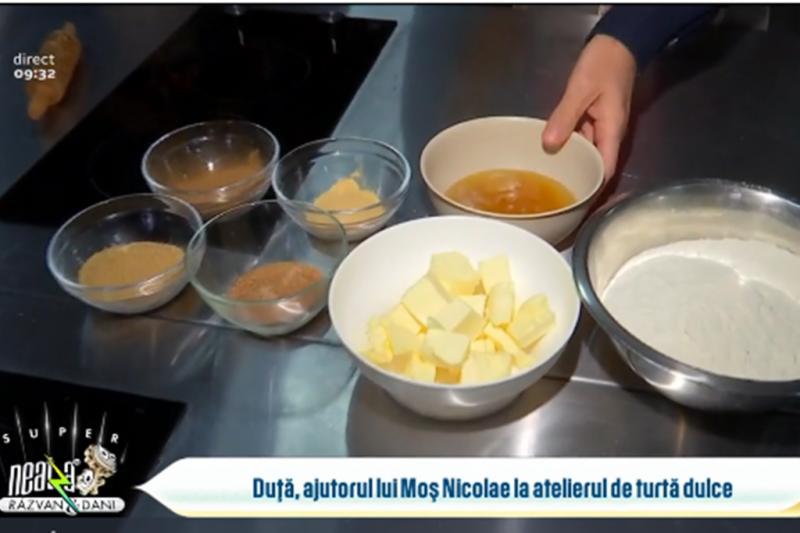 Învățăm să facem turtă dulce în casă cu Marian Duță la atelierul de turtă dulce