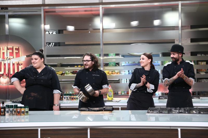 Florin Dumitrescu și echipa sa, în ediția 41 din sezonul 8 „Chefi la cuțite”