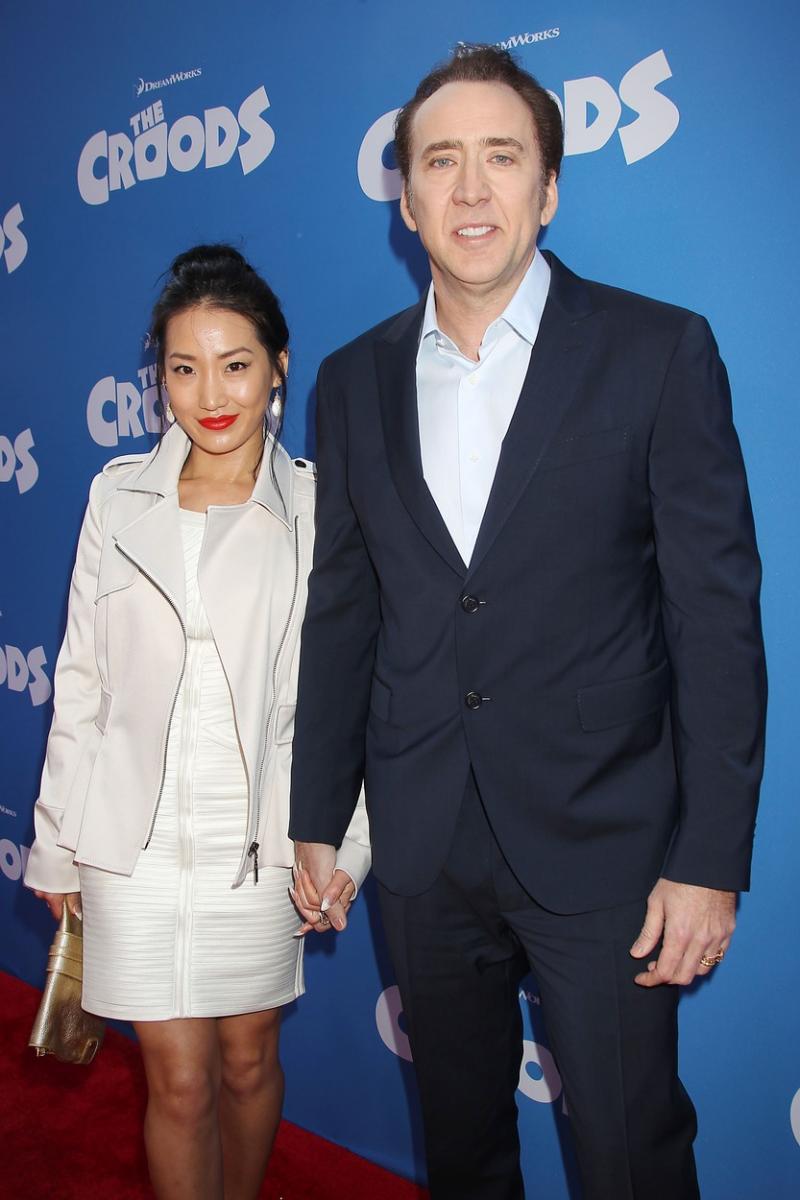 Nicholas Cage și soția sa, Alice Kim