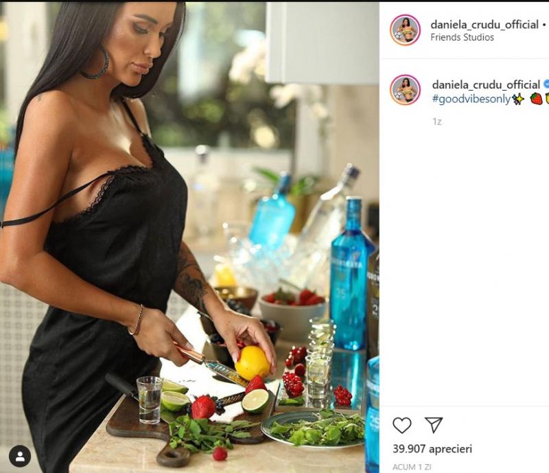 Prima poză postată de Daniela Crudu, după ce a fost bătută crunt de iubit! Ce detaliu au văzut fanii