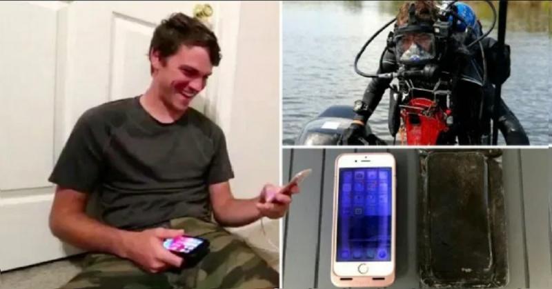 Tânărul a găsit un telefon ce a stat 15 luni în râu! Când l-a deschis a avut o surpriză uriașă! Ce a găsit în el