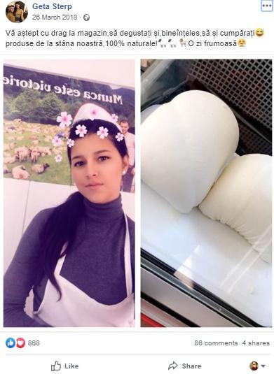 Șoc pentru fani! Sora lui Culiță Sterp, vânzătoare în piață! Ce cumpără clienții