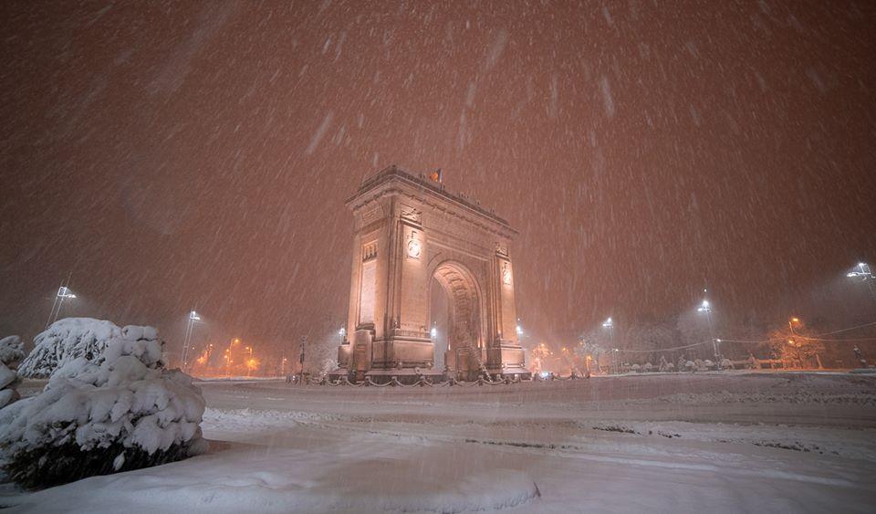 Imagini Spectaculoase Iarnă Ca In Povești In Capitală Orașul A