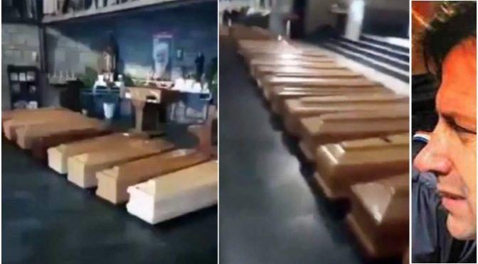 "Noi nu cântăm la balcoane, numărăm morții în sicrie. Aprindem lumânări în fața ferestrelor, ca ultim rămas-bun!" Mărturia dramatică a unei femei din Italia