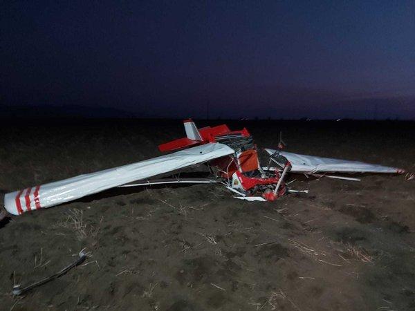 Primele imagini de la locul tragediei. Un avion s-a prăbușit în zona localității Șiria. Câte persoane erau la bord