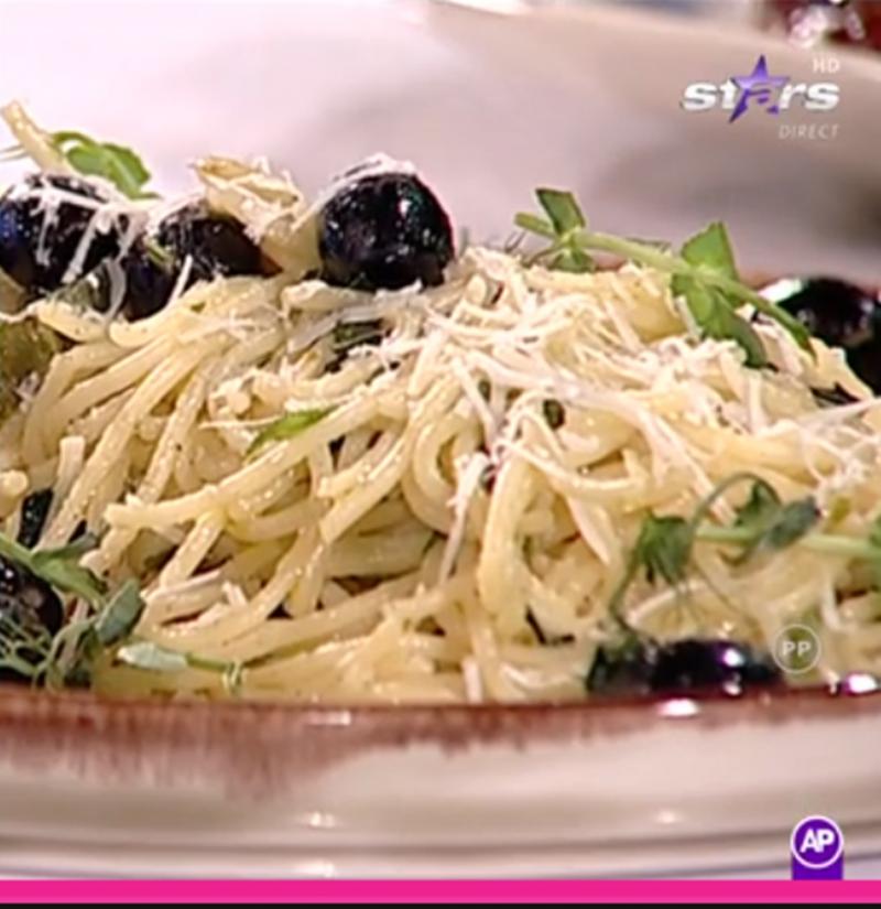 Două rețete pentru un meniu de post. Spaghete cu măsline și Gogoși pufoase de post