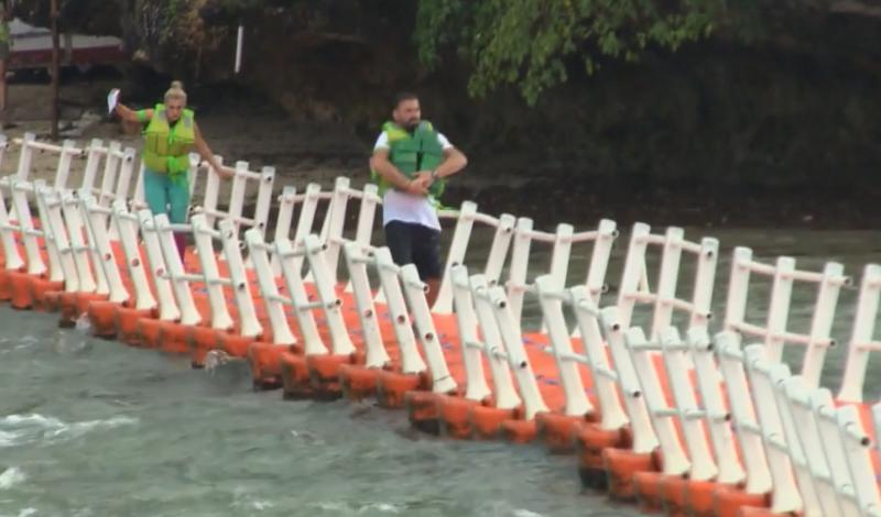 Podul plutitor a băgat groaza în Adda! Concurenții au primit o sarcină grea! Ce puzzle trebuie să facă?