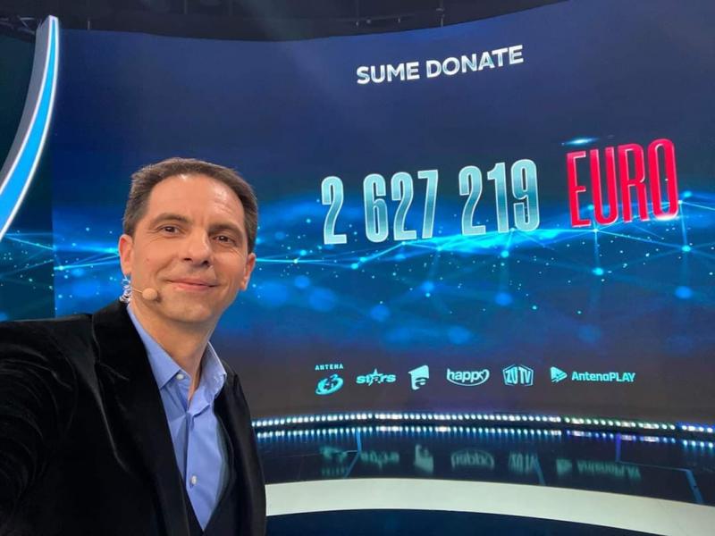 Peste 2.6 milioane de Euro s-au strâns în cadrul teledonului Români Împreună, organizat de Antena 1, Antena Stars, Happy Channel, ZU TV, Antena 3 şi Fundaţia Mereu Aproape şi suma nu se opreşte aici
