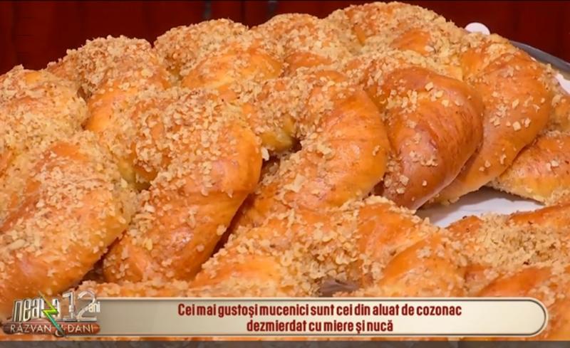 Trei rețete de mucenici. Mucenici moldovenești de post, de dulce și mucenici fierți.