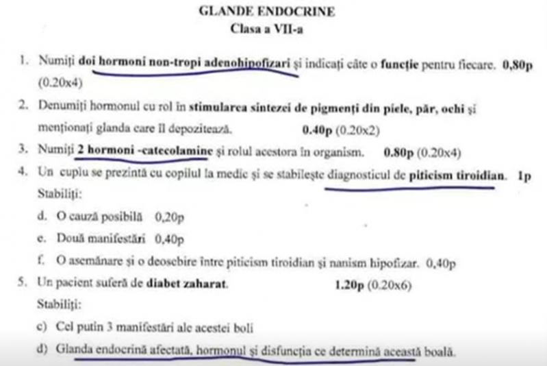 Școala a devenit traumatizantă pentru elevi! Un test la biologie i-a înfuriat pe părinți. "Materia stufoasă, manualele care agresează copiii și noțiuni greoaie"-Foto