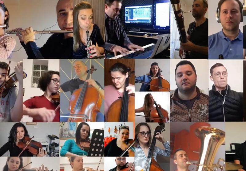 Trebuie să vadă toți medicii și asistenții din România! Valsul dedicat de Orchestra Simfonică Bucureşti s-a cântat în case din toată lumea
