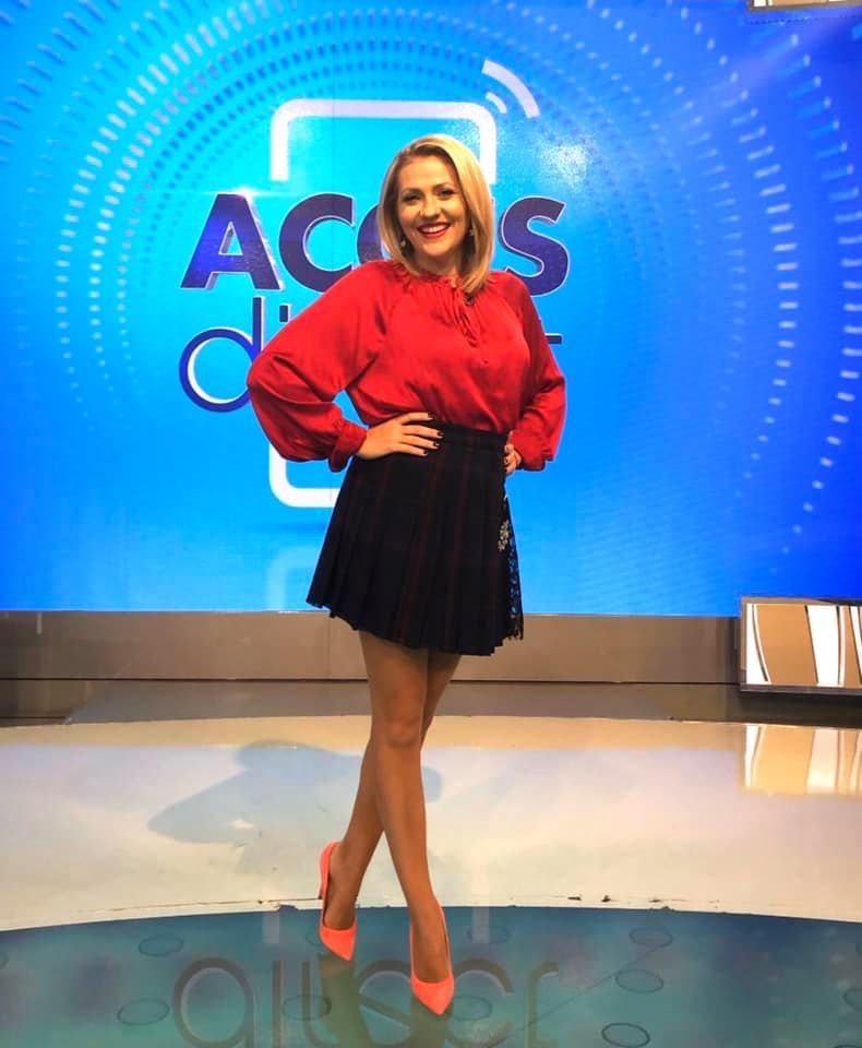 Ce face Mirela Vaida în pauzele de publicitate! O să vă placă ce veți vedea! |FOTO