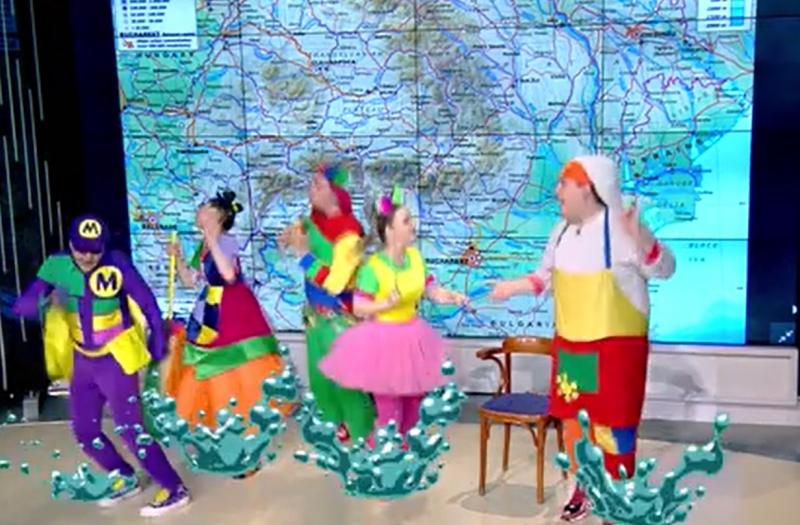 Fetița Zurli, prognoză meteo pentru toți copiii! Spectacol incredibil în platoul de la Neatza: „Vor fi 30 de zâmbete peste România”