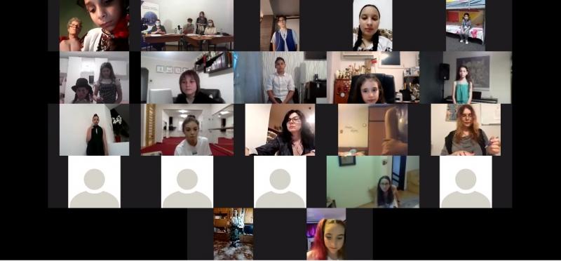 Allegria, scenă online pentru tinerii talentați