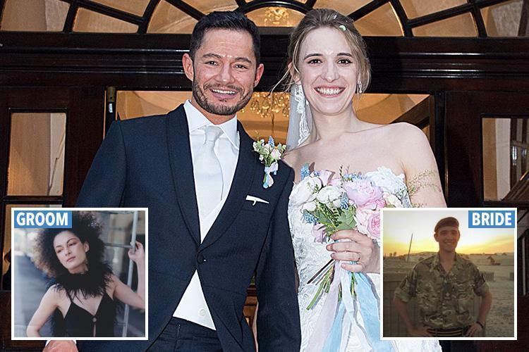 „Mami e, de fapt, tati adoptiv, iar tati e, de fapt, mami”. Un bărbat transformat în femeie și o femeie devenită bărbat s-au căsătorit și au devenit părinți – FOTO