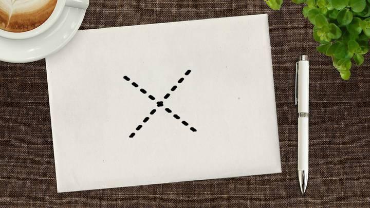Modul în care faci litera „X” arată totul despre tine! Test de personalitate în cinci secunde