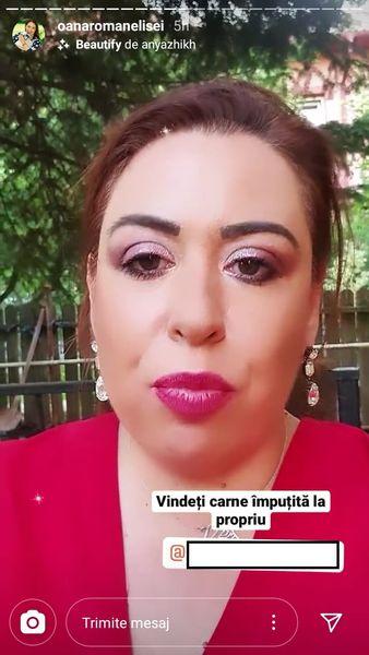 Oana Roman, tună și fulgeră! Ce s-a întâmplat cu vedeta: "Mi s-a făcut rău. Mirosea a mortăciune" | Foto