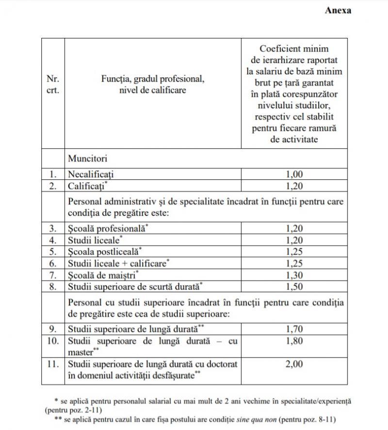 Apar 11 noi tipuri de salariu minim, în România! Ce valori vor avea, în funcție de studii