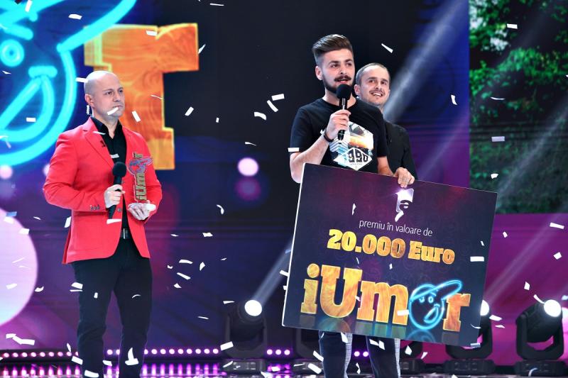 Finala iUmor, prima în preferințele românilor!  Edi Vacariu este câștigătorul iUmor, sezonul 8