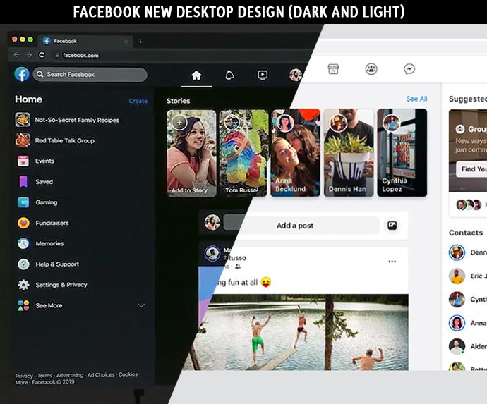 Facebook introduce noul design pentru utilizatori! Ce se schimbă la pagini
