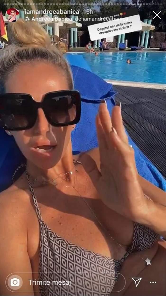 Defectul fizic pe care nimeni nu l-a văzut la Andreea Bănică. Artista a recunoscut tot: "Sunt strâmbe. Urât, urât, urât!"