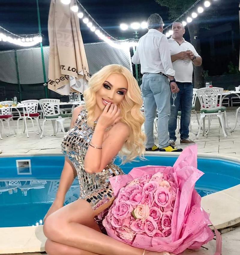 FOTO | Oau! Brigitte Pastramă, apariție suprinzătoare alături de Florin la ziua lui "Paris Hilton" de România