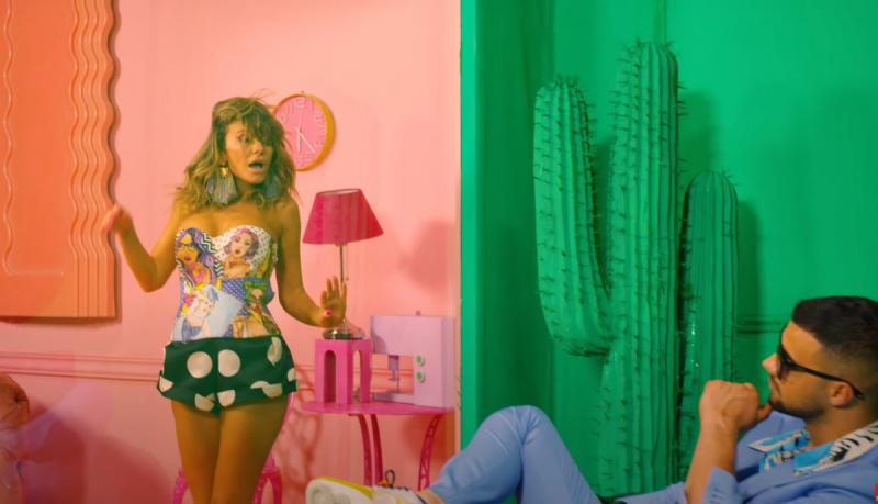 Ah, ce trup, ce picioare! Anna Lesko este "muy caliente" în piesa Ivanko, alături de Culiță Sterp | VIDEO