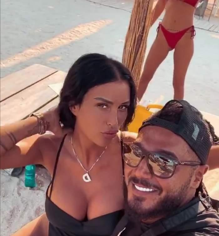 Daniela Crudu în brațele unui bărbat! Ipostaze incendiare de la malul mării  | FOTO