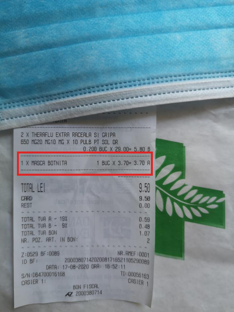 Covidul a adus românilor botnițe! Farmacia la care măștile medicale se vând ca pentru Ciobăneștii germani