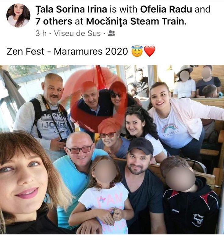 Masca de protecție, obligatorie în Mocăniță. Șeful OPC Cluj, fotografiat în timp ce încalcă regula: „Nimeni nu purta. Ar fi fost ciudat să port doar eu” | Foto