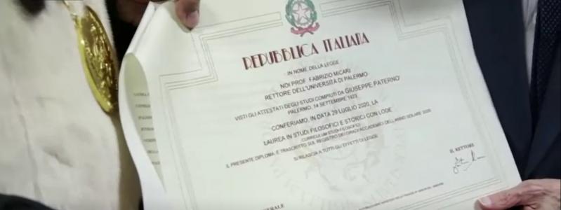 Șef de promoție la 96 de ani! Bătrânul este cel mai în vârstă absolvent de facultate din Italia | Foto