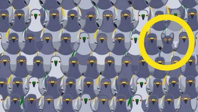 TESTUL de observație  care a înnebunit internetul: Tu poți găsi intrusul în desen? Ai zece secunde!
