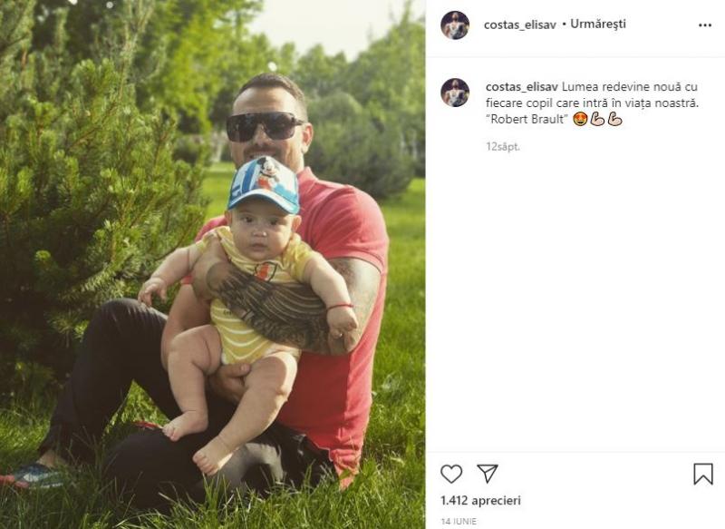 După testul "Insula Iubirii" au devenit părinți. Cum arată copilul lui Costas și al Geaninei