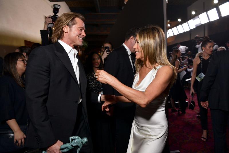 Reuniunea foștilor soți: Jennifer Aniston și Brad Pitt s-au regăsit!