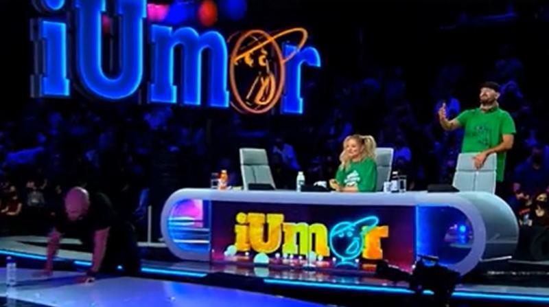 Moment de senzație la „iUmor”! Delia și Mihai Bendeac dansează pe pupitru și fac show