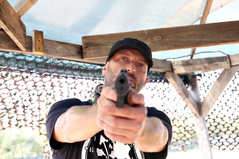 Delia, Mihai Bendeac și Cheloo, distracție în poligon, la filmările iUmor