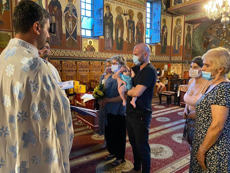 Mihai Bendeac a botezat copilul unui concurent iUmor