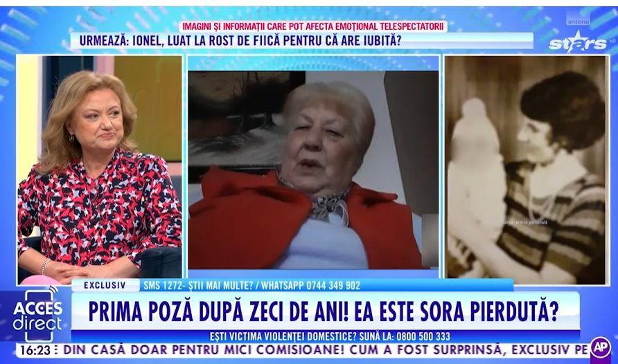 Poveste cutremurătoare la „Acces Direct”: o femeie își caută sora dispărută de 20 de ani