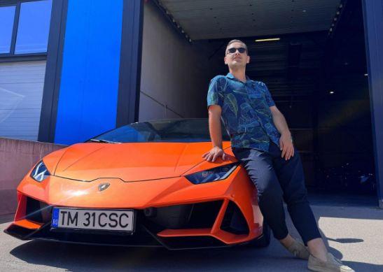 Răzvan Babană, la un pas de moarte! Mașina s-a izbit de un cap de pod, două roți au explodat