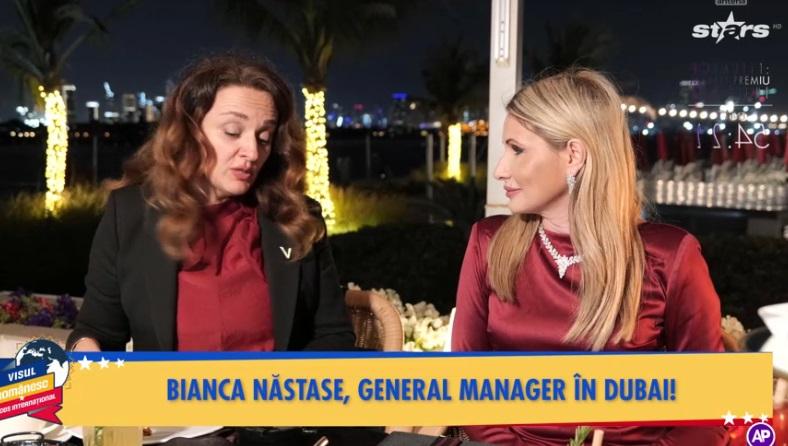 Poveste inspirațională la „Visul românesc-Succes internaţional”-Bianca Năstase, de la front desk officer la General Manager în Dubai
