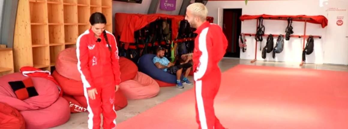 Adrenalină la maximum: Cristina și Mattia de la Insula iubirii au experimentat saltul de la 4.000 de metri