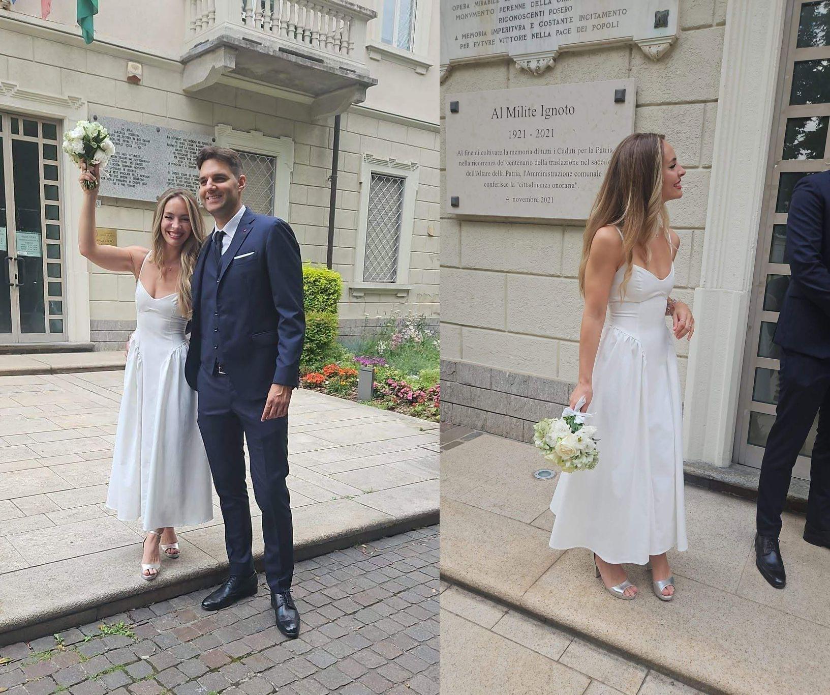 Poza pentru articolul De la rolul de ispite la statutul de soț și soție: Karina și Marco s-au căsătorit