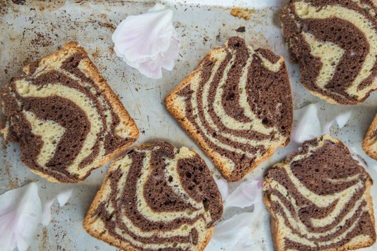 Chec de post zebrat. Un desert delicios și spectaculos